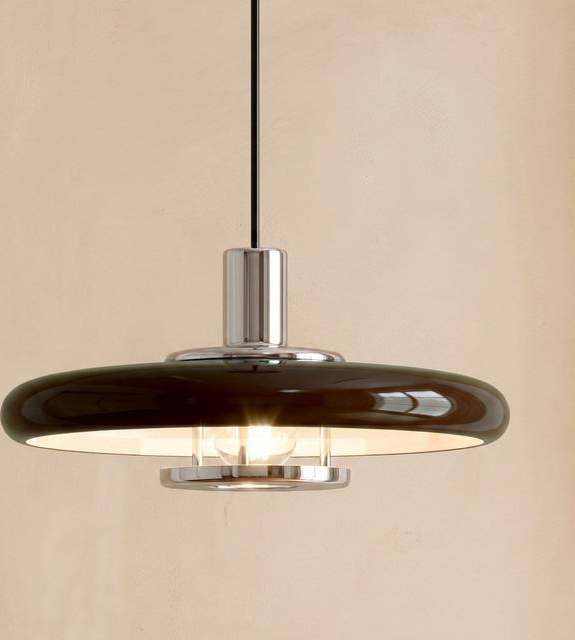 Lindby Pendel Lampe Branford Brun Rust Pendel ∅ 35cm