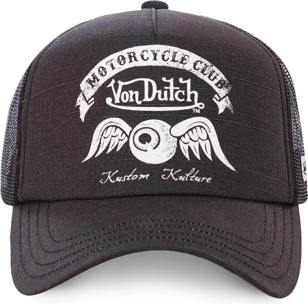 Von Dutch Hætte 'Gorra von dutch negra trucker basic logo'  sort