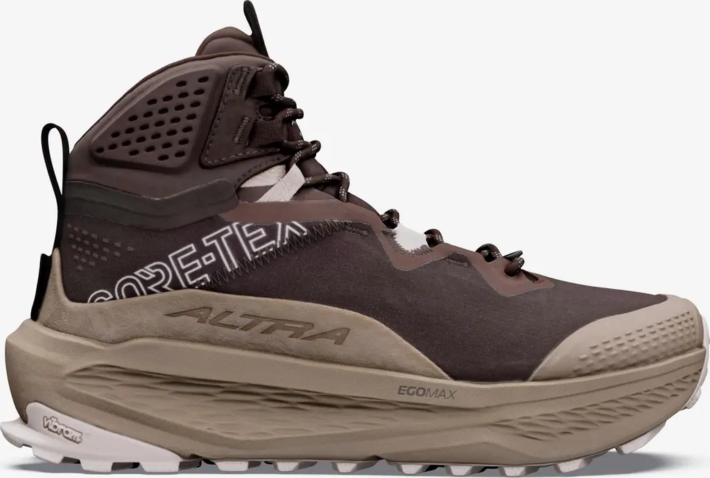 Altra Olympus 7 Mid Gore-Tex Vandresko - Chocolate Torte/Mountain Trail/Whisper Pink