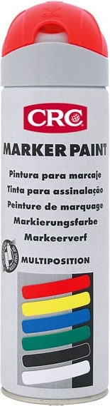 markeringsmaling marker paint rød - crc