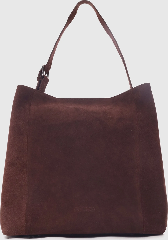 chiara large suede cacao