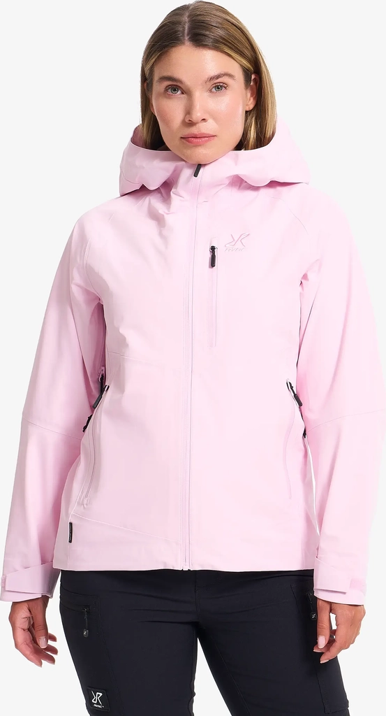 RevolutionRace Cyclone Light 3L Shell Jacket Dame - Pink Mist