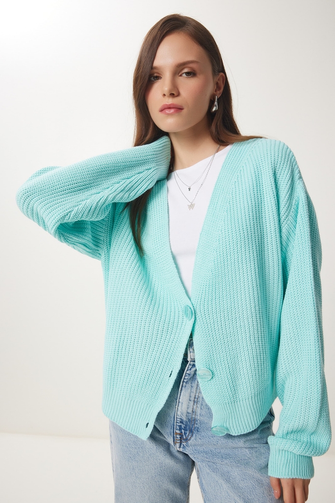 Happiness İstanbul Cardigan  mint