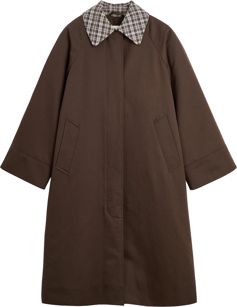 gaby coat coco brown