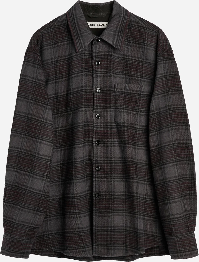 above shirt faded nocturne check flannel