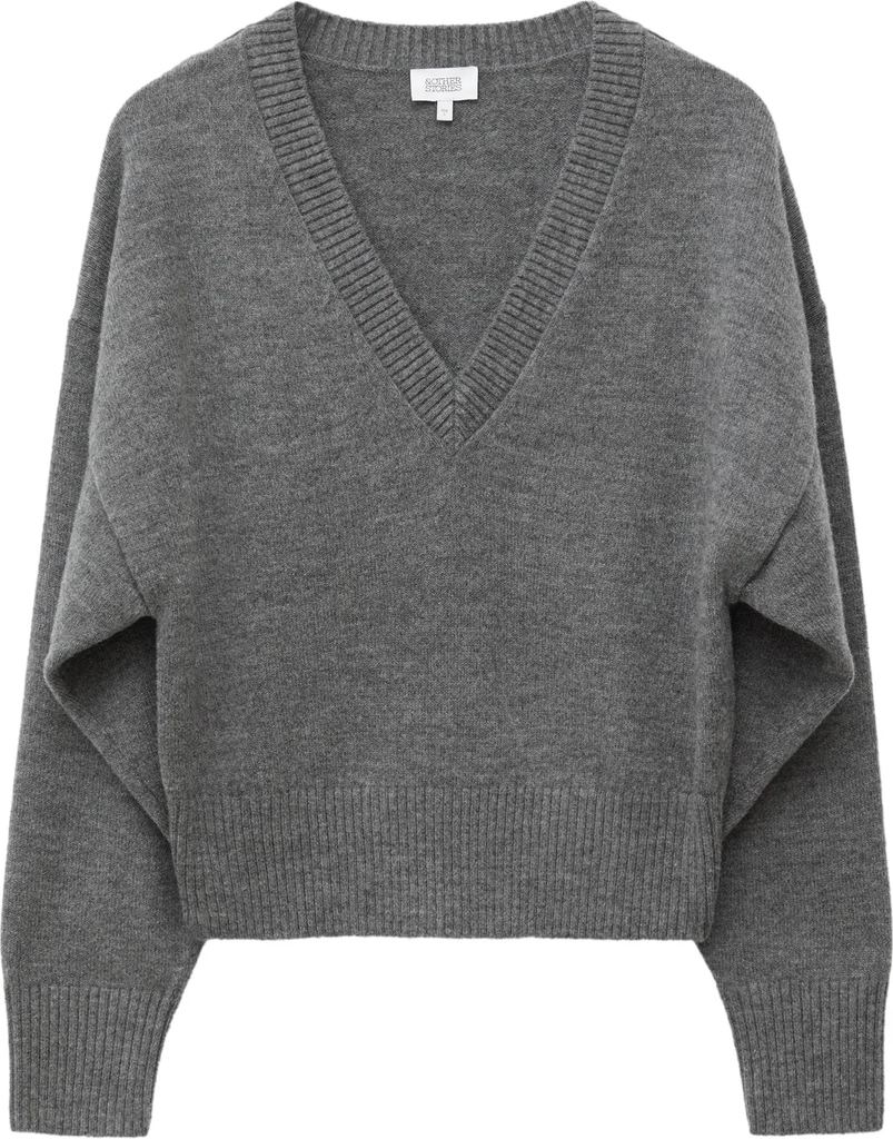 & Other Stories Pullover  grå-meleret