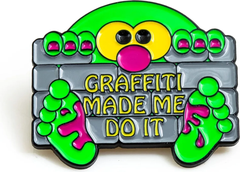 Montana Cans Pin Graffiti Made Me Do It Designet af Fresh