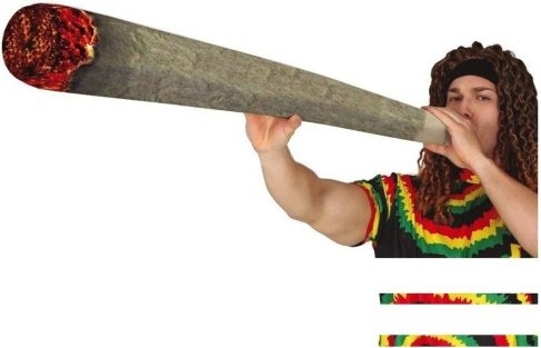 Oppustelig kæmpe joint 120 cm