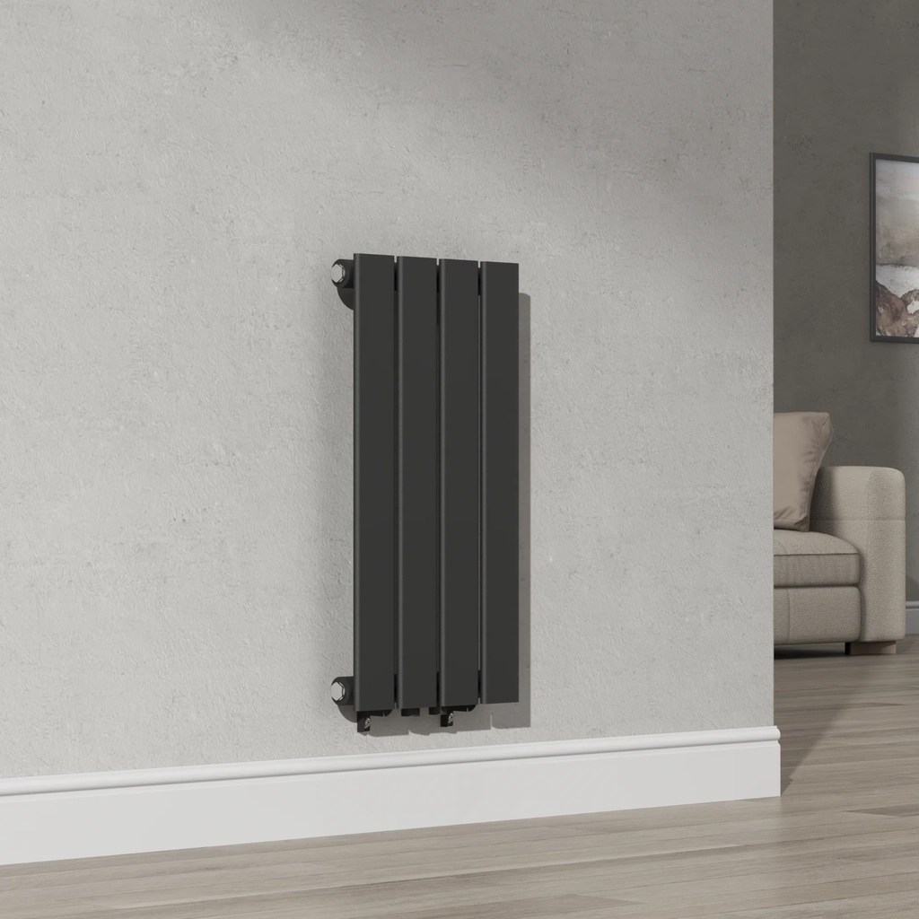 designradiator nore black 60x30cm enkeltlag 249w [neu.haus].