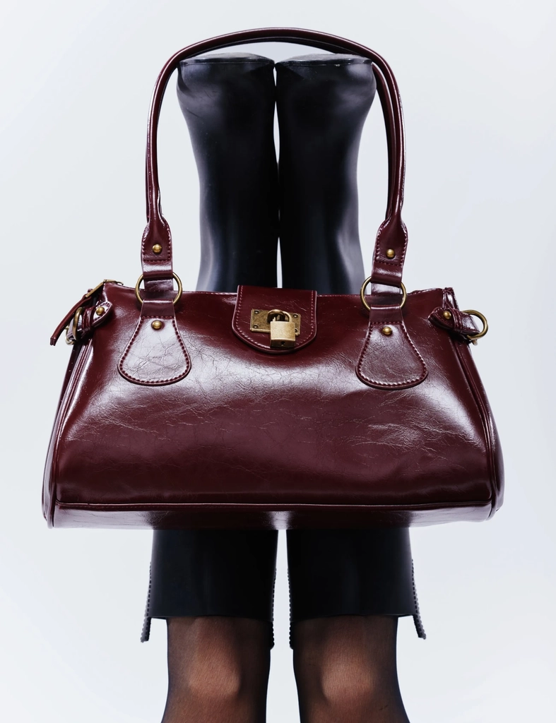 HVISK Isabella Raw Structure - Burgundy - ONE SIZE