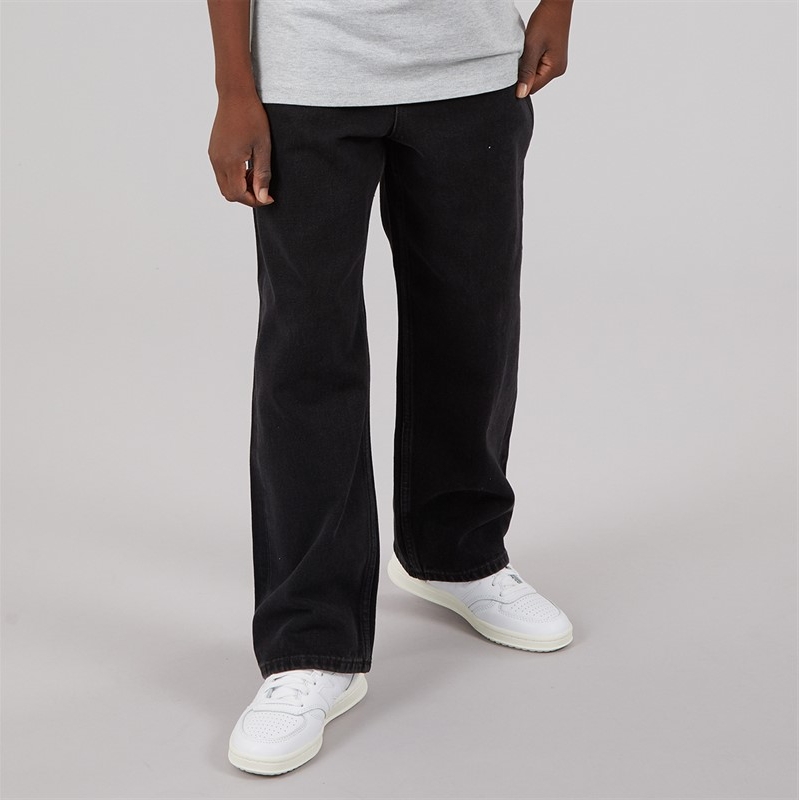 Jack & Jones Akm 967 Jnr Jeans Baggy Fit Boys Black Denim