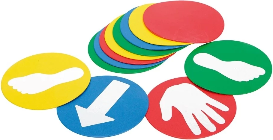 Gymnic Educ O Disks Trædesten Sæt
