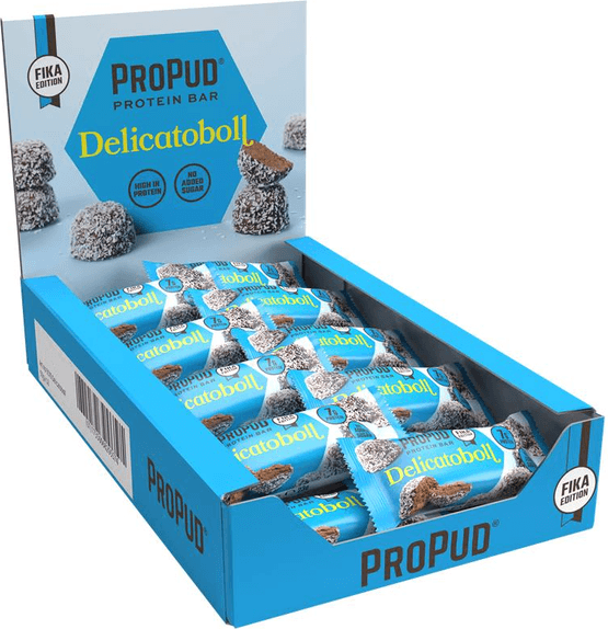 18 x propud protein bar 23 g delicatoboll mini