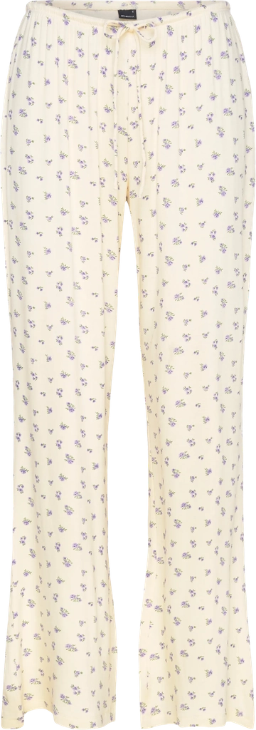 Gina Tricot Soft Pyjamas Trousers - YELLOW FLOWER (2201) - M