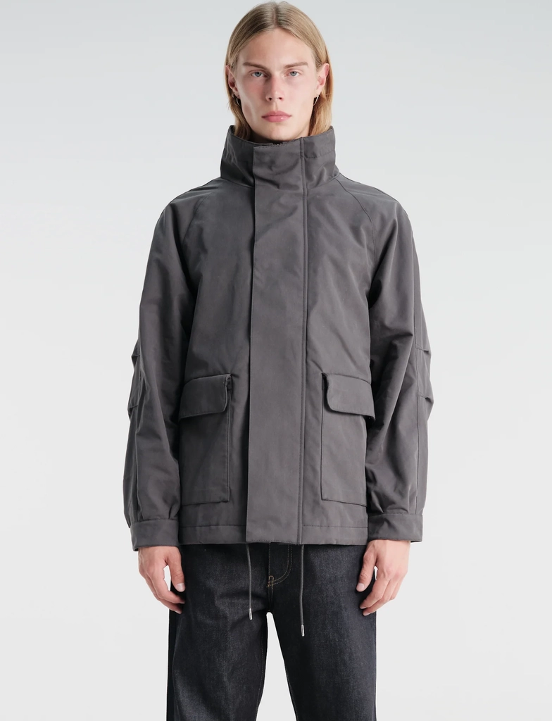 winter field jacket in antracite