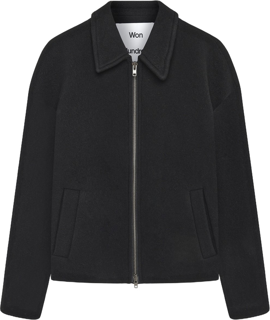 Won Hundred Sebastian Jacket Mand Black Overgangsjakker Str 46 - hos Magasin