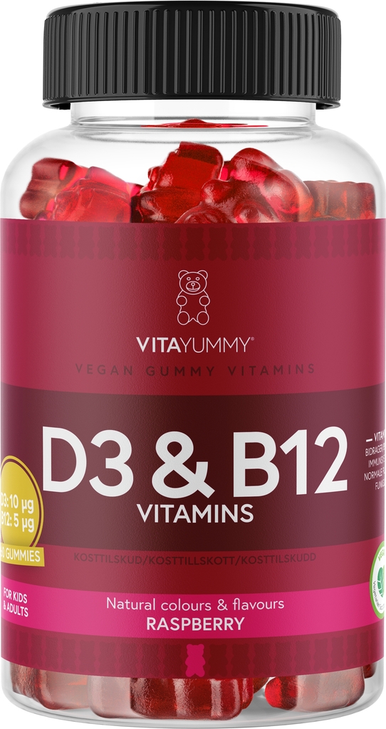 VitaYummy D B12 Vitamins 60 stk