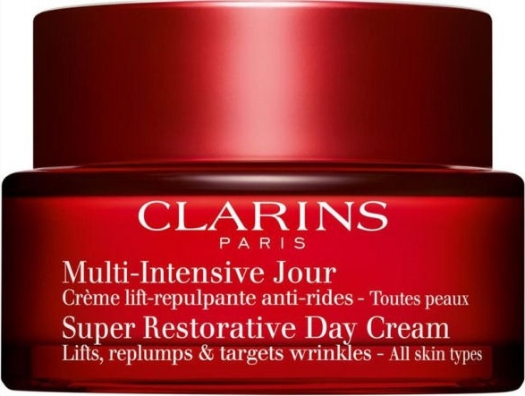 Clarins paris super restorative day cream all skin types 50ml