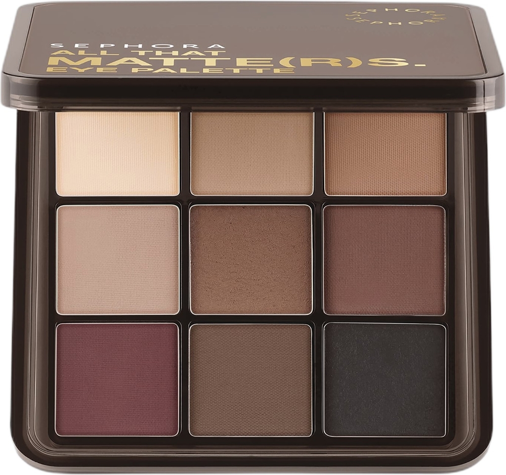 Sephora Collection All That Matte Øjenmakeup Palette Neutrale Toner - Women