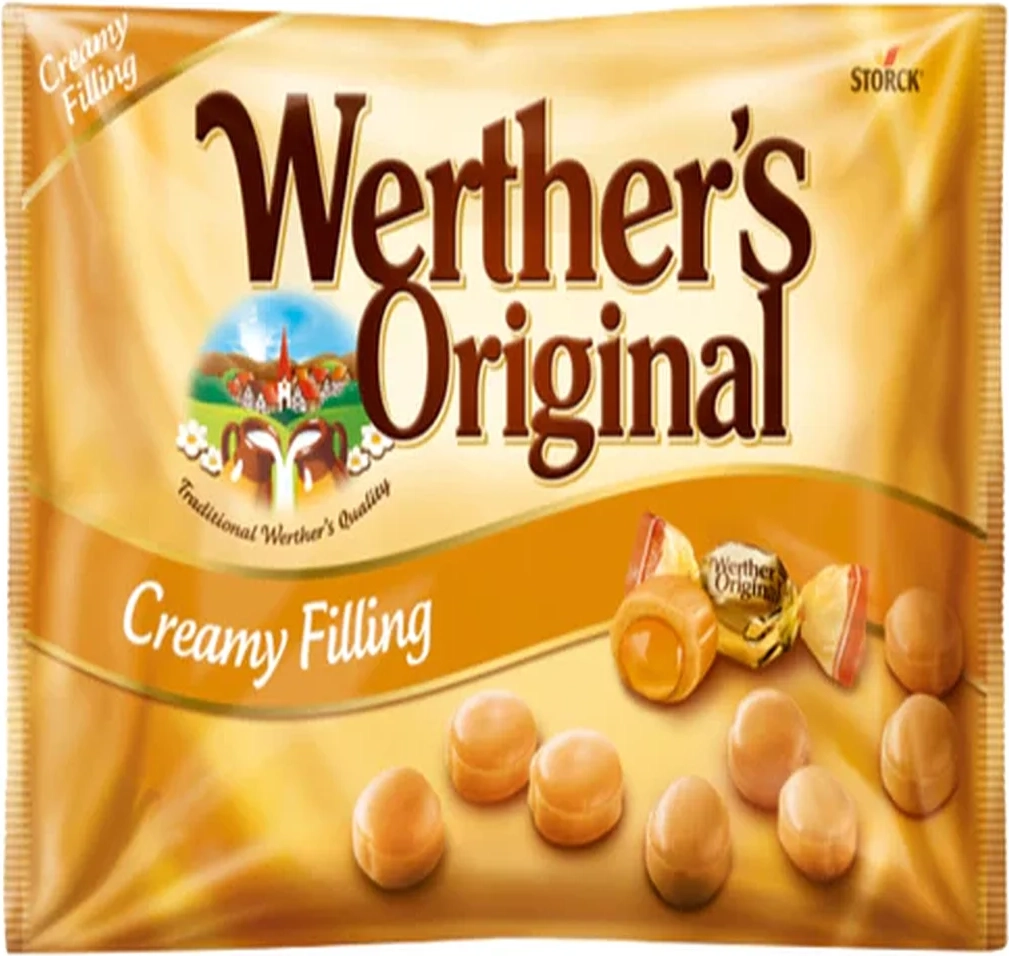 Storck Werther's Original Creamy Filling Karamelbolcher 1 kg 1000g