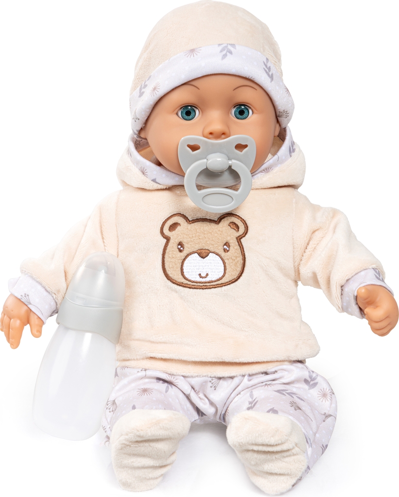 Bayer First Words Baby 38 cm Beige