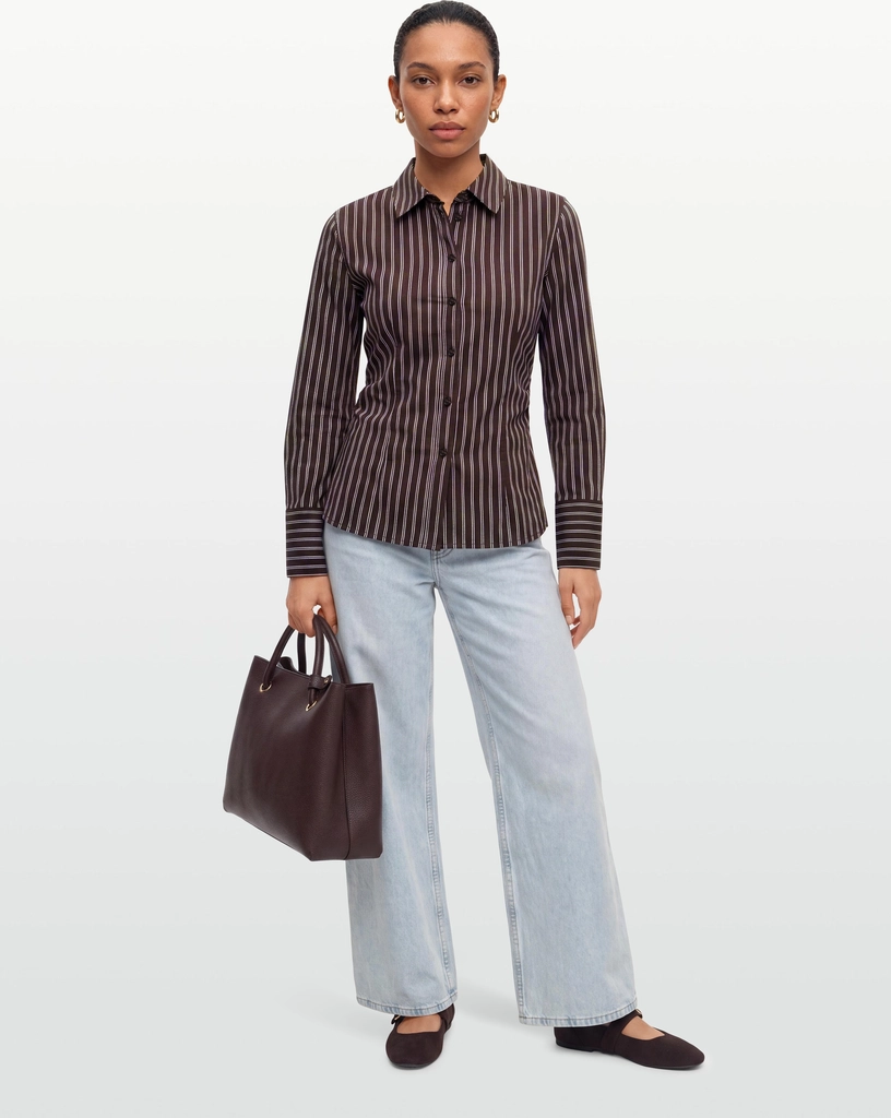 shaped shirt - langermet