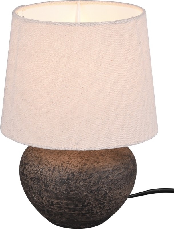 Trio Lighting Lou bordlampe, Ø18 cm