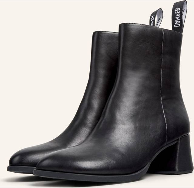 Camper Leather Boots Kora - Noir
