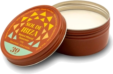 Sol de Ibiza Daily Mineral Sunscreen SPF30 - 100 g - Sol de Ibiza