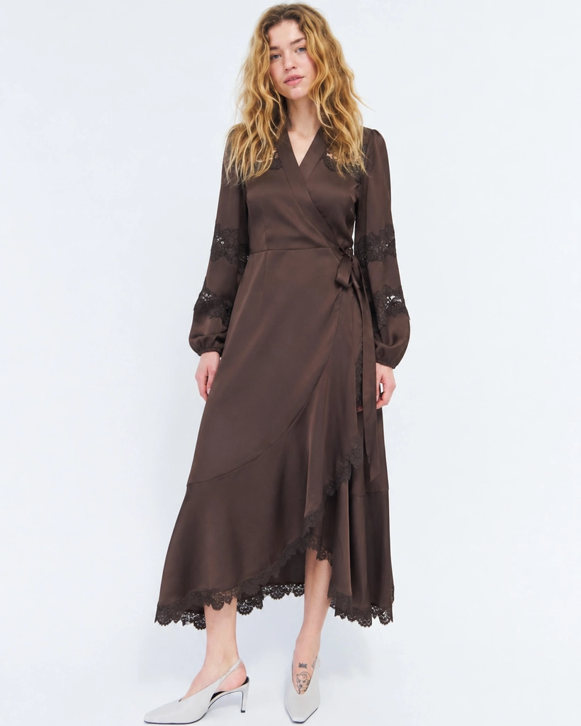 laralilcras dress - java brown