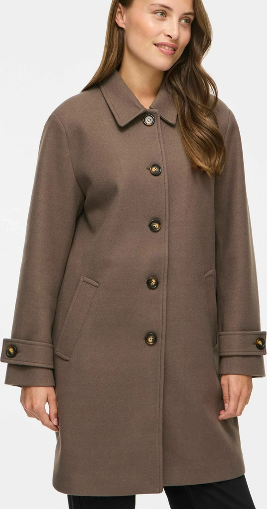 vilacoat vicooley buttoned - korte frakker - morel