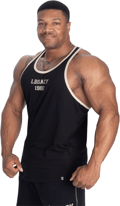 legacy essential t‑back top sort beige