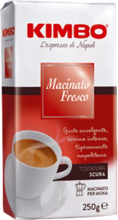 Kimbo Macinato Fresco Malet Kaffe 250g