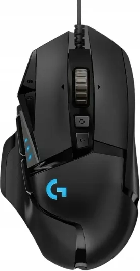 Logitech G502 Hero Gamingmus 16K dpi, 11 knapper, USB