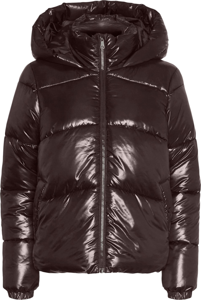 VERO MODA Vinterjakke 'VMUppsachiny'  mørkebrun