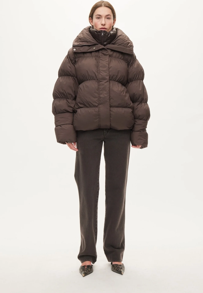 aki double collar jacket