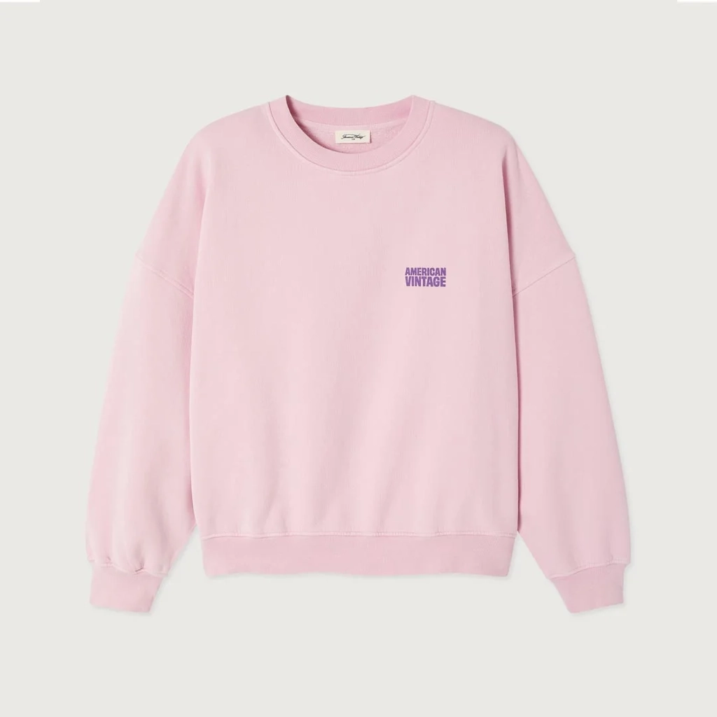 american vintage pli03c sweatshirt - petale vintage