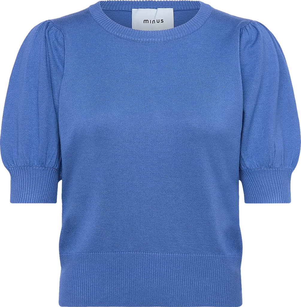 Minus Liva Strik T-Shirt - BRIGHT COBALT BLUE - S