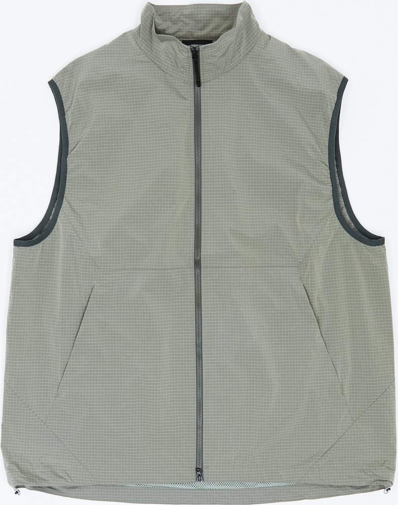 dope dyed rip-stop wind vest
