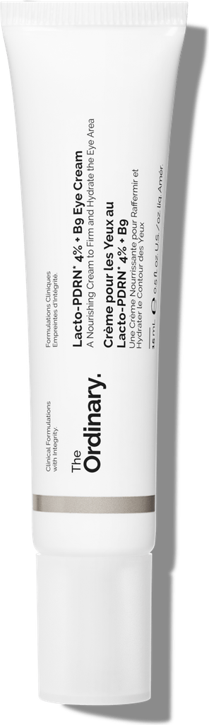 lacto-pdrn* 4% + b9 eye cream