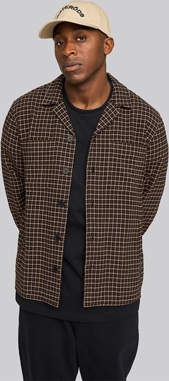 Resteröds Hugh Overshirt - Marron