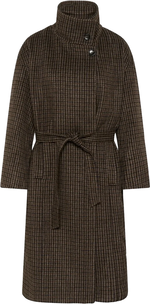 Saint Tropez Siljasz Coat - Brown - XS