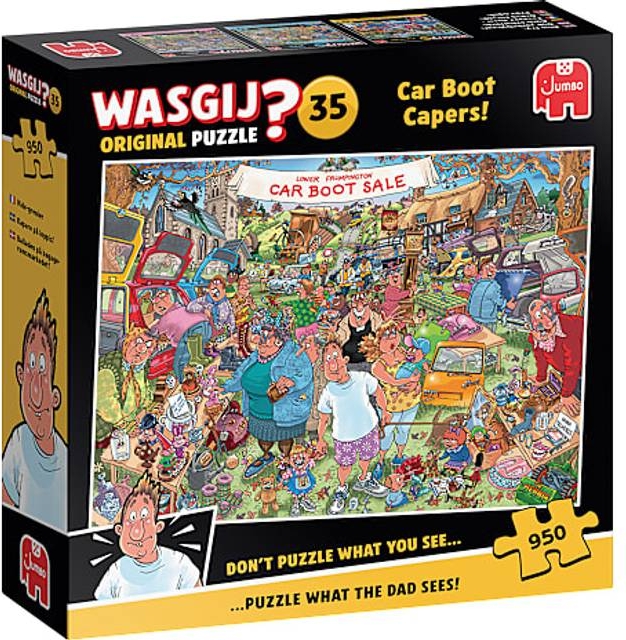 wasgij puslespil - 950 brikker