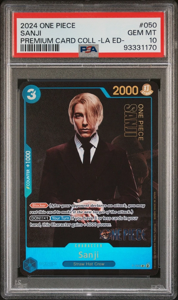 Sanji #050 - Live Action Premium Coll. - Promo - PSA 10