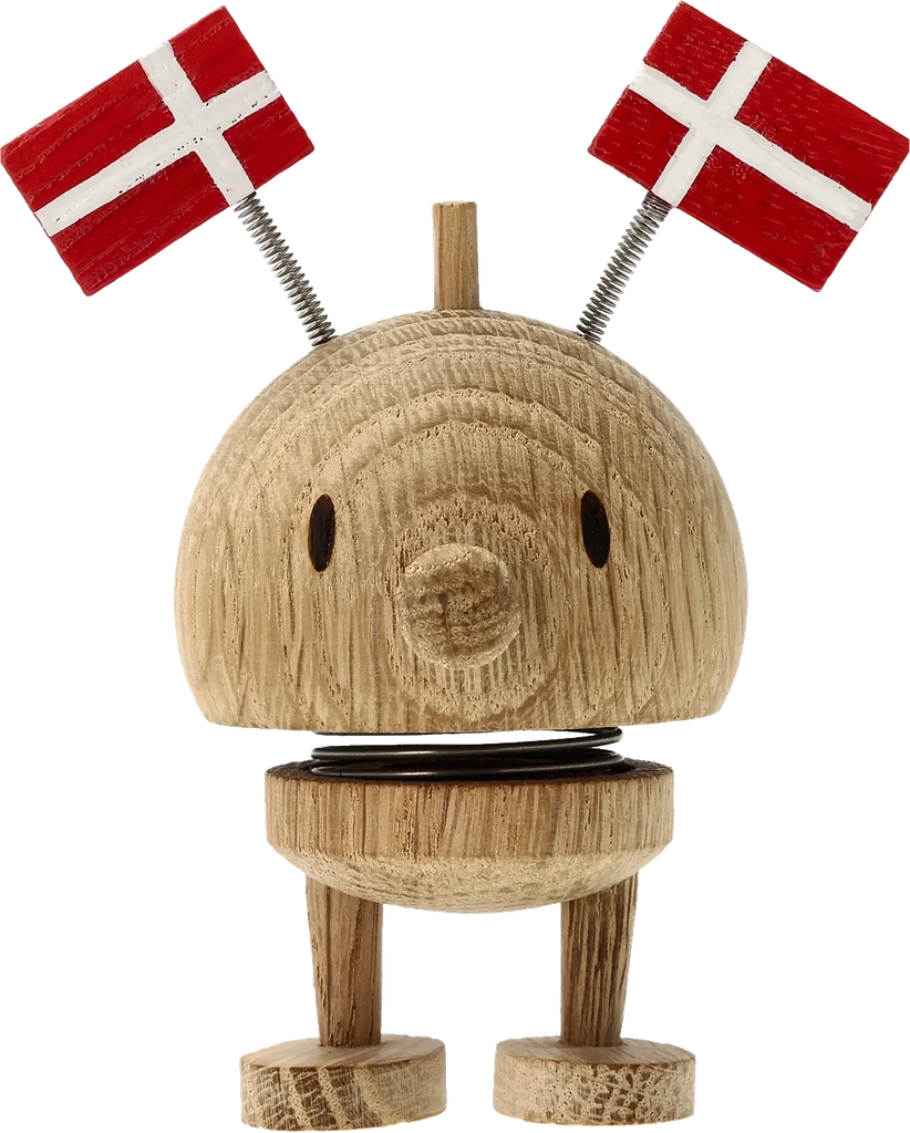Hoptimist Hoptimist Celebration Bumble S Raw Oak - BRUN - 6.5X7.3X9.9 cm x 6.5