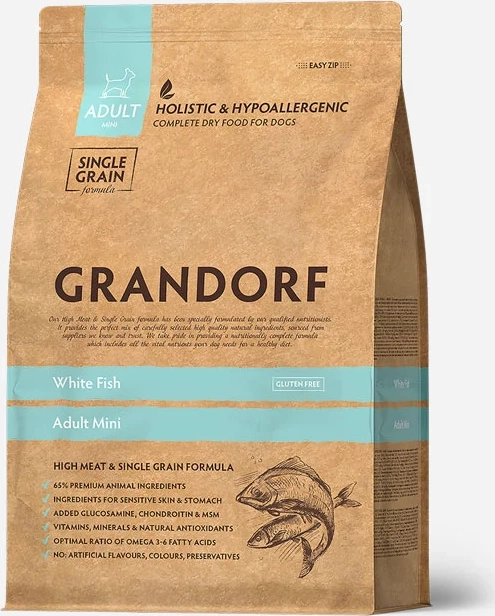 Grandorf Adult Mini - Hvid Fisk - 3kg