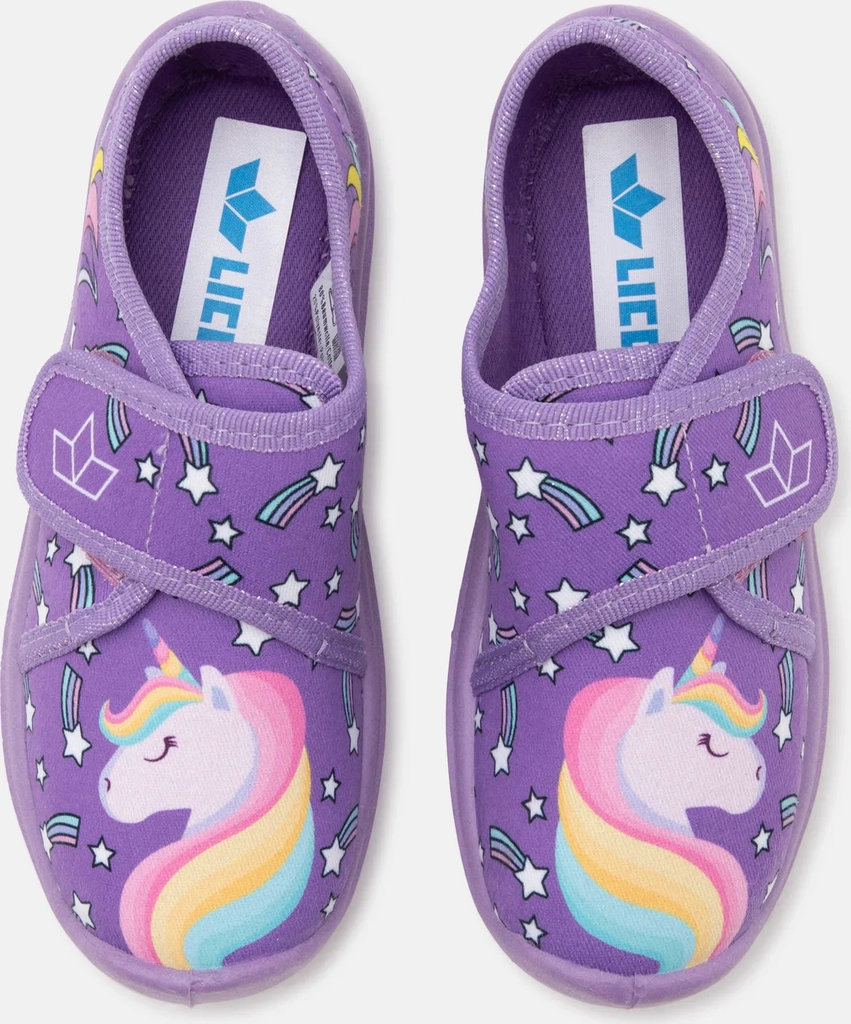 licoslipper unicorn - hjemmesko - violet