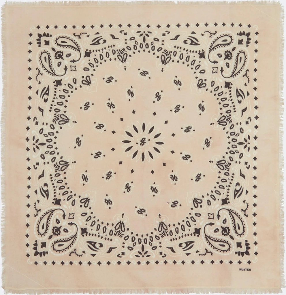 large bandana hachiko bico organic brown
