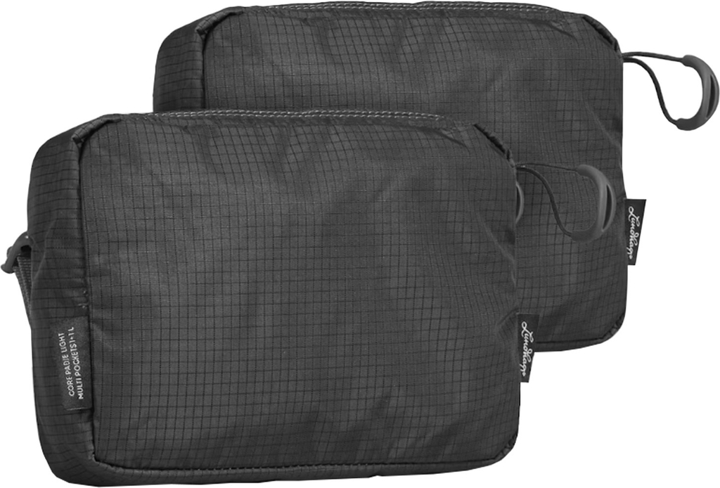 Lundhags Core Padje Light Multi Pockets 1+1 L Sort Pakkesystemer