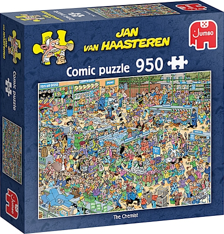 jan van haasteren puslespil - 950 brikker